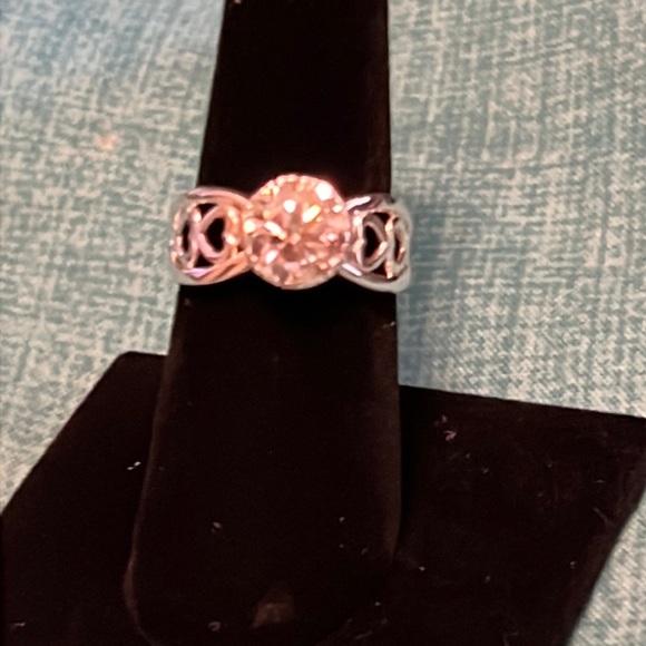 Jewelry - 2ct moissanite heart ring.